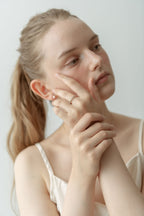 Eternal Stone Ring  / Rose Gold
