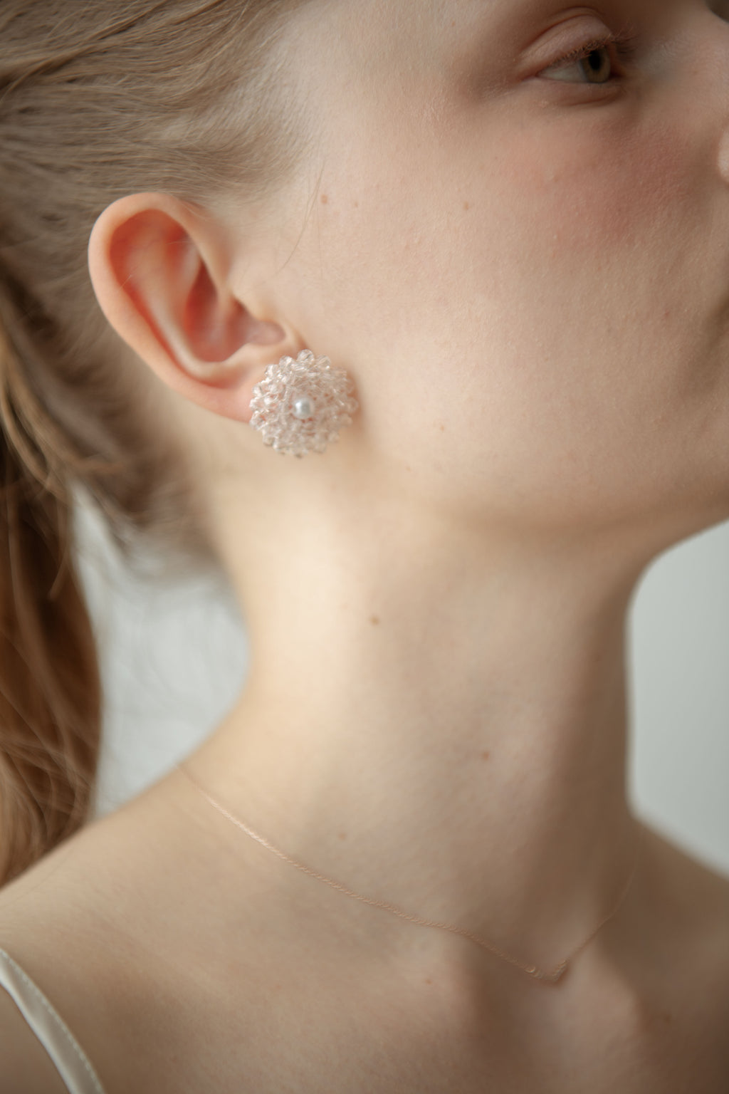 Pearl Wreath Pierce / Rose Gold
