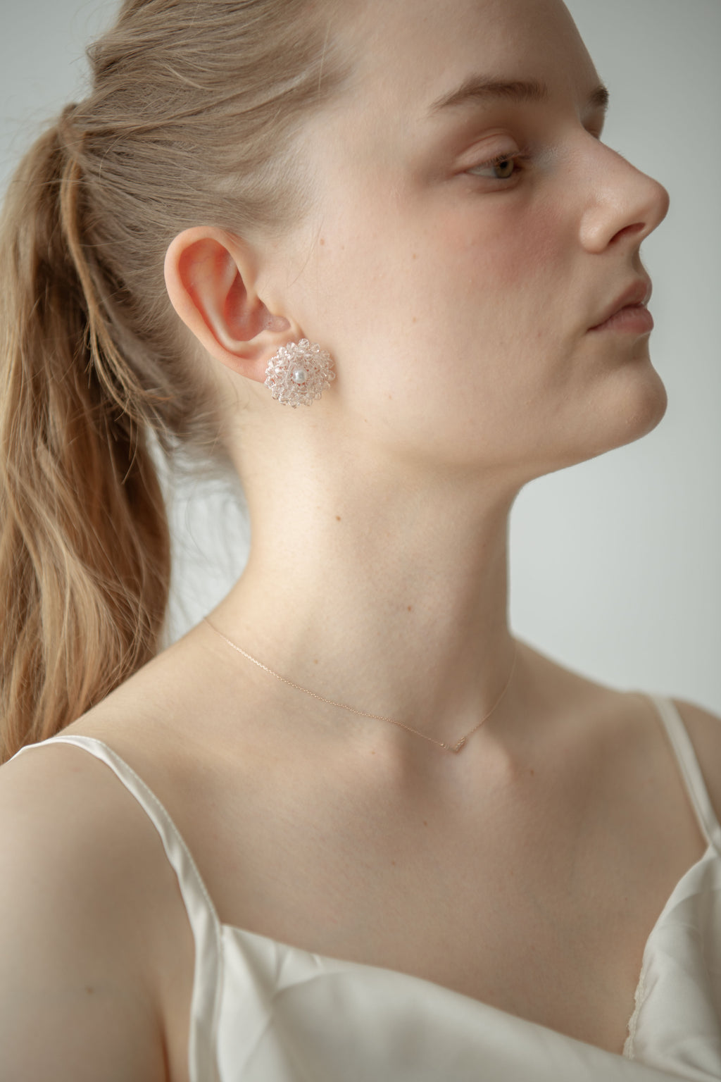 Pearl Wreath Pierce / Rose Gold