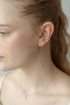 Line Stone Pierce / Silver