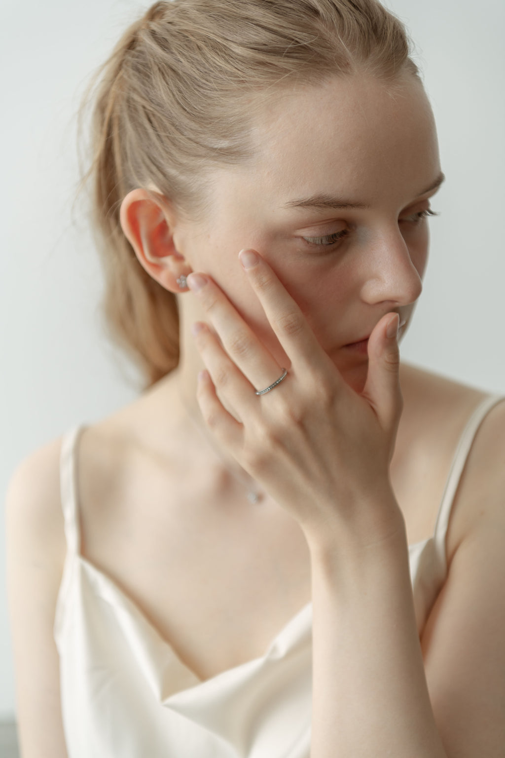Eternal Stone Ring / Silver
