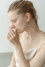 One Stone Flat Ring / Silver