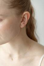 Line Stone Pierce / Gold
