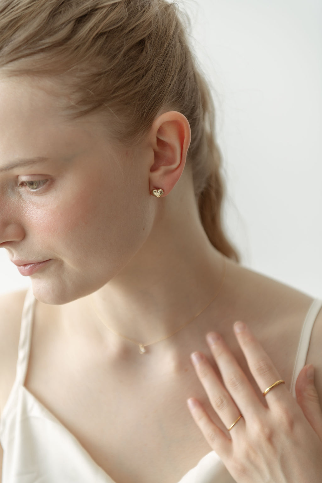 Puffy Heart Pierce / Gold