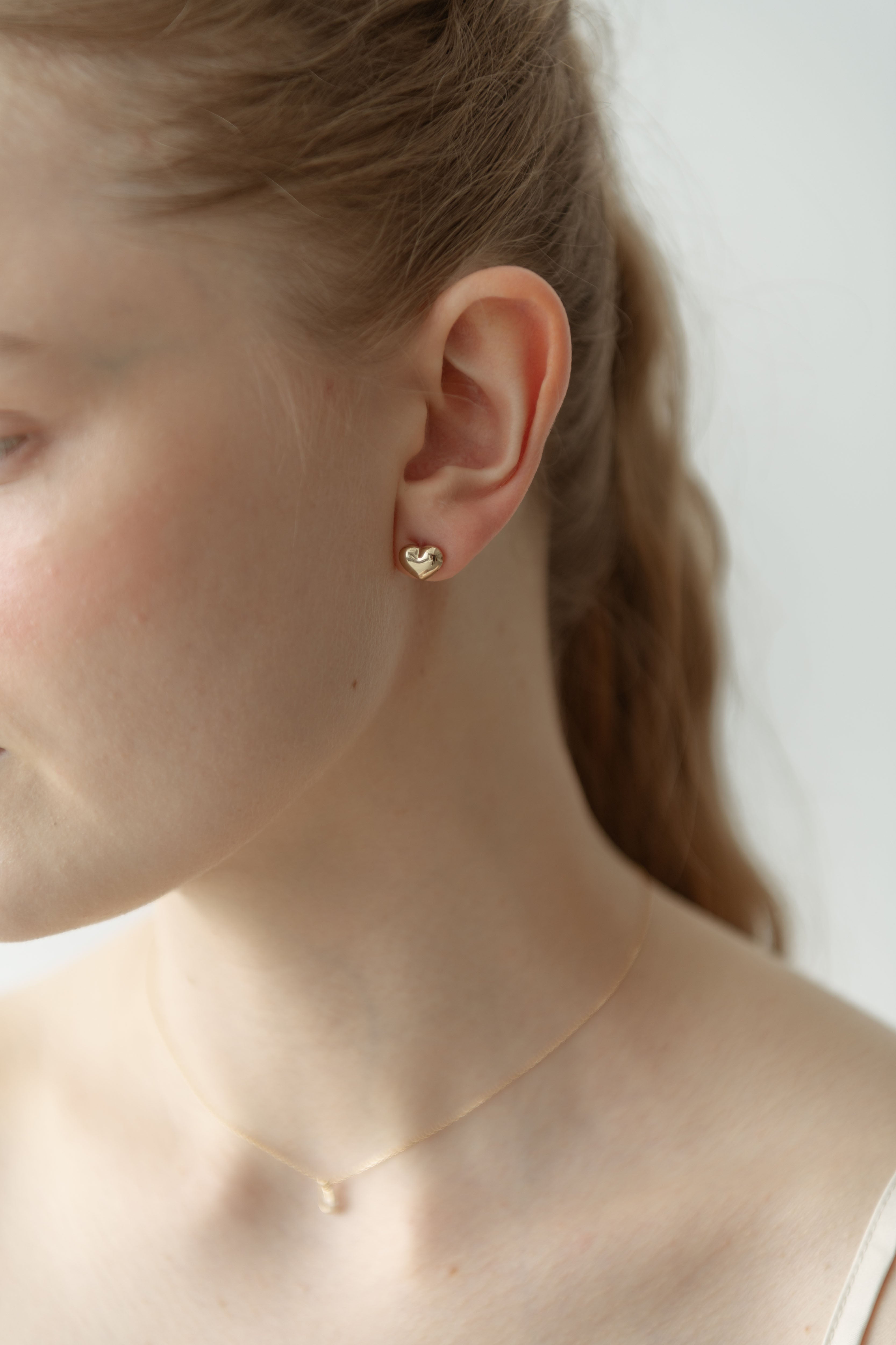 Puffy Heart Pierce / Gold