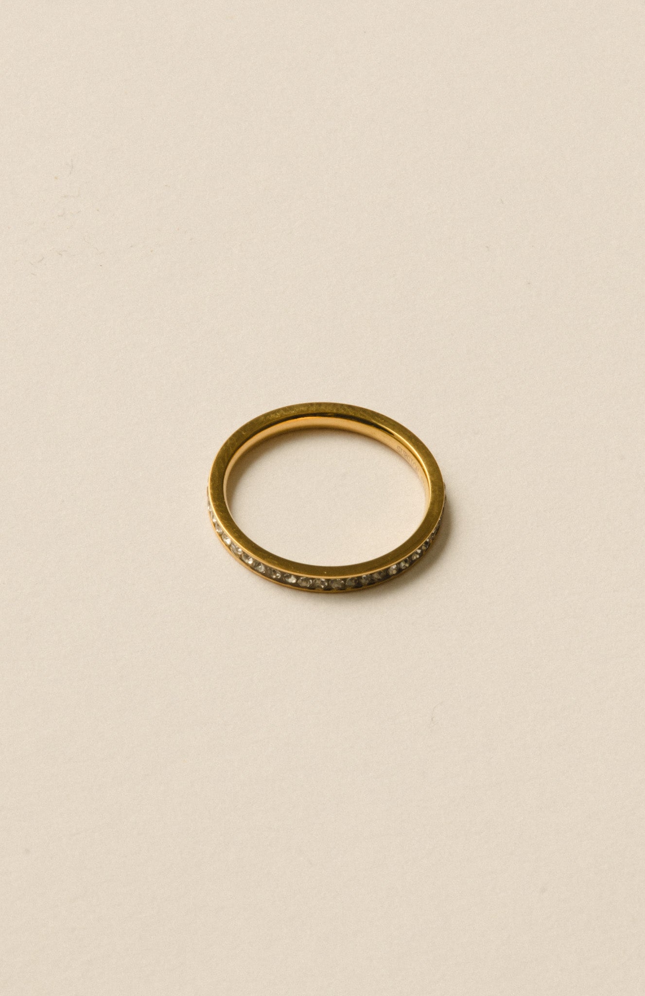 Eternal Stone Ring / Gold