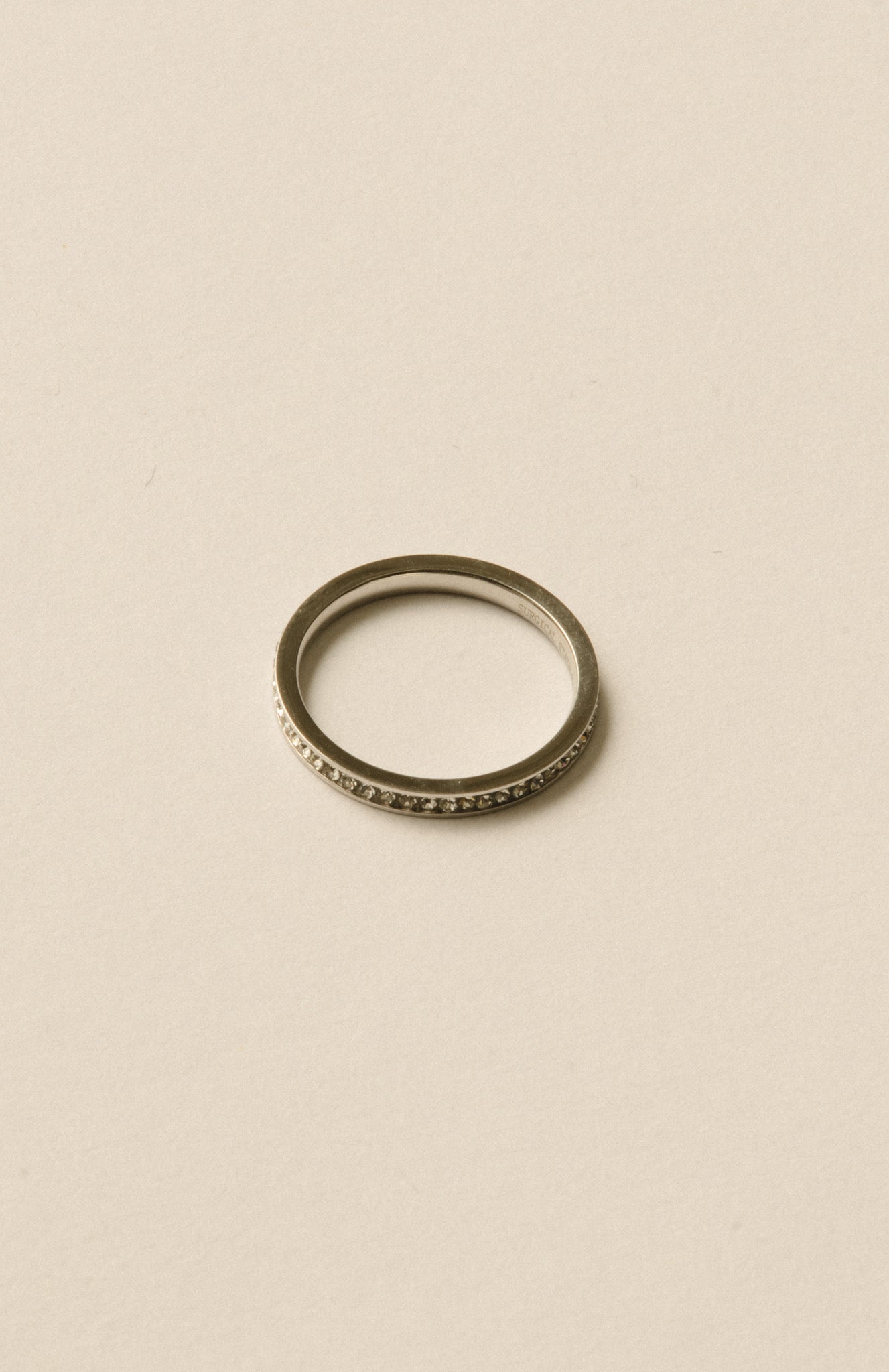 Eternal Stone Ring / Silver