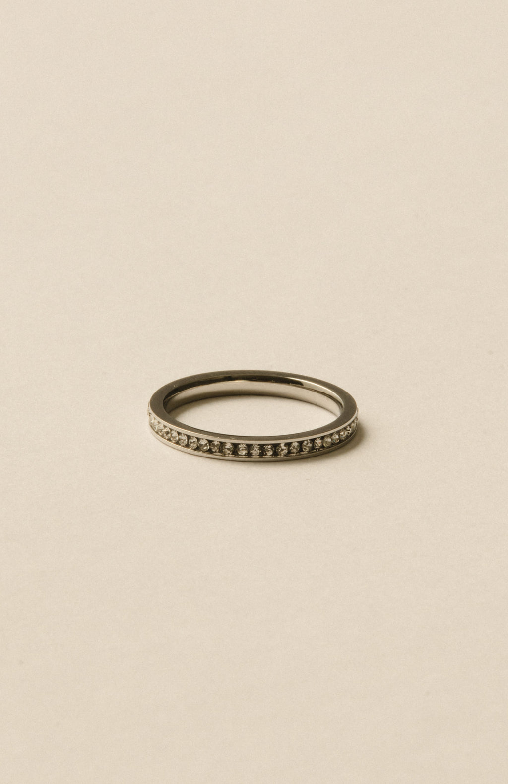 Eternal Stone Ring / Silver