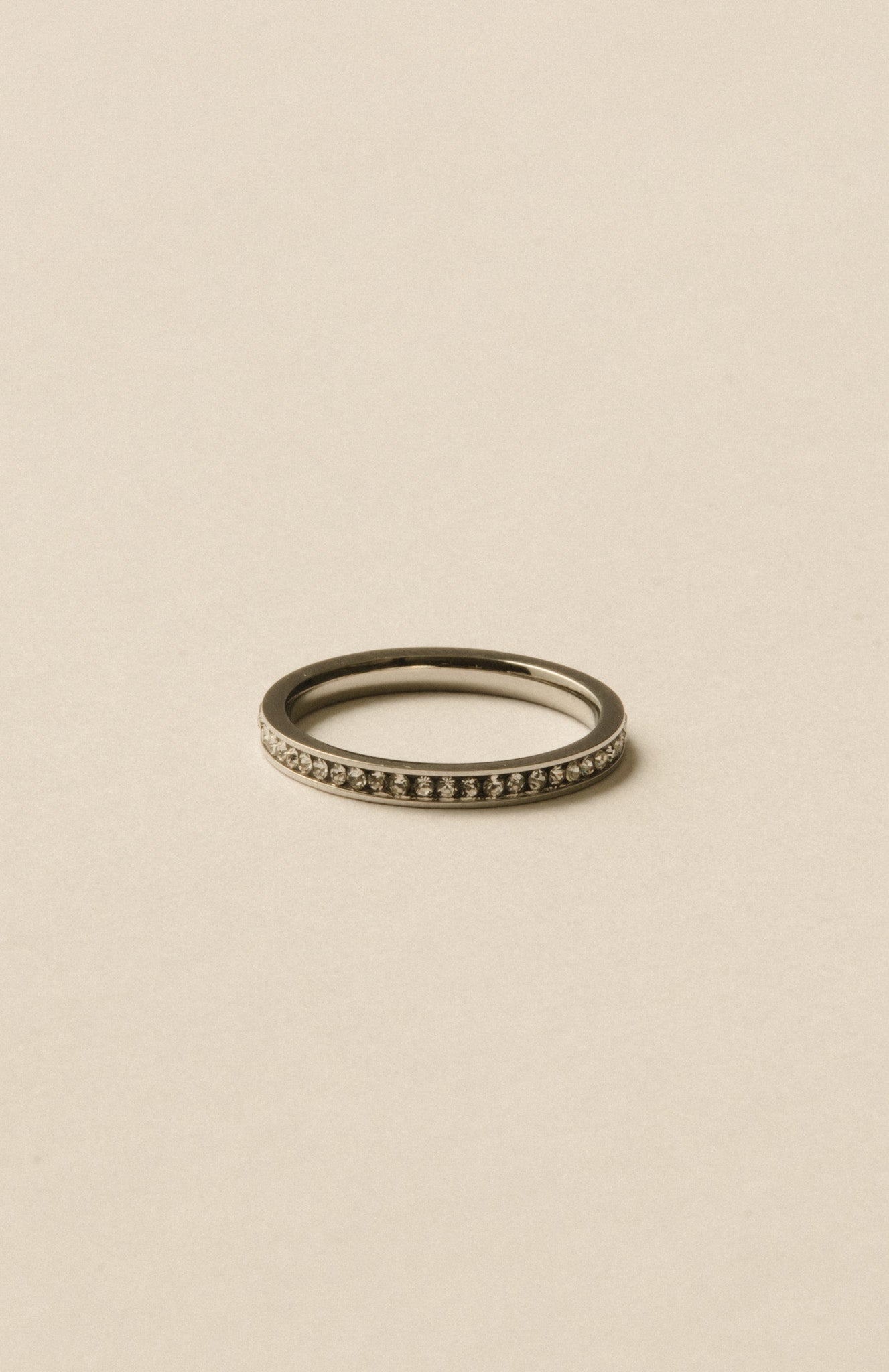 Eternal Stone Ring / Silver