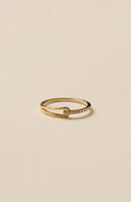 Tear Line Ring / Gold