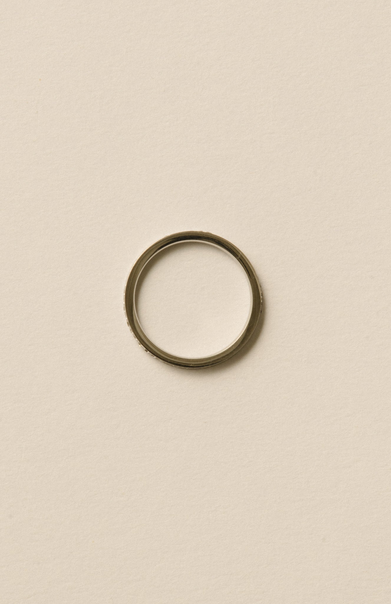 Eternal Stone Ring / Silver
