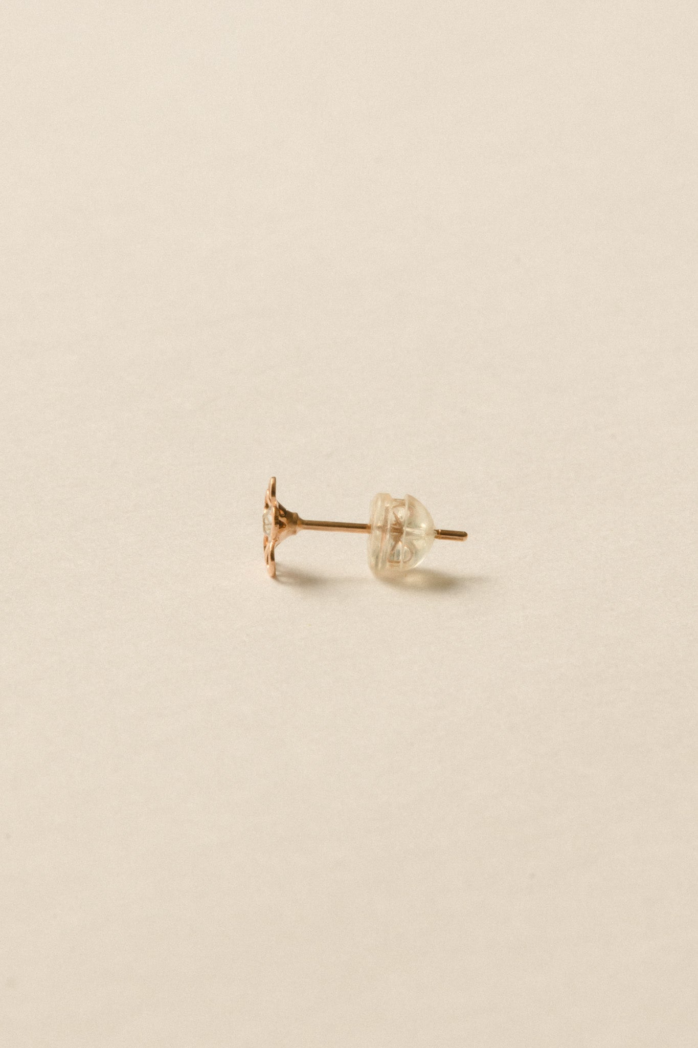Petit Flower Pierce / Rose Gold