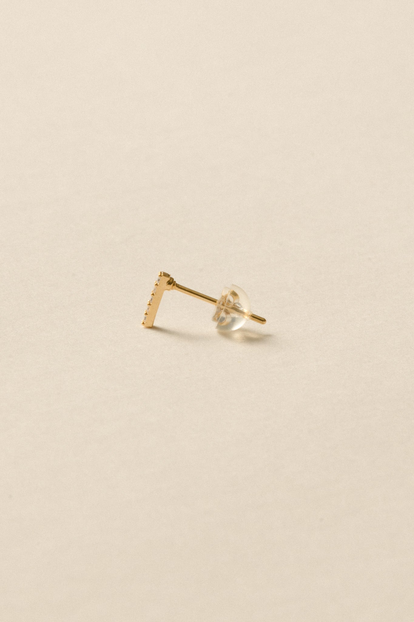 Line Stone Pierce / Gold