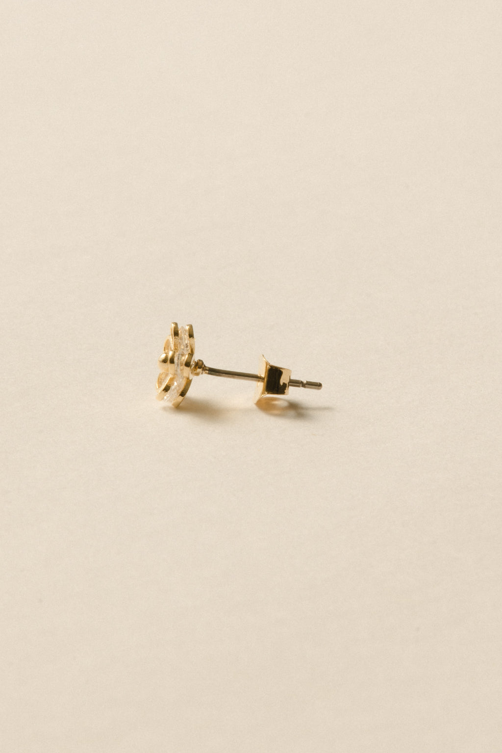Clair Flower Pierce / Gold
