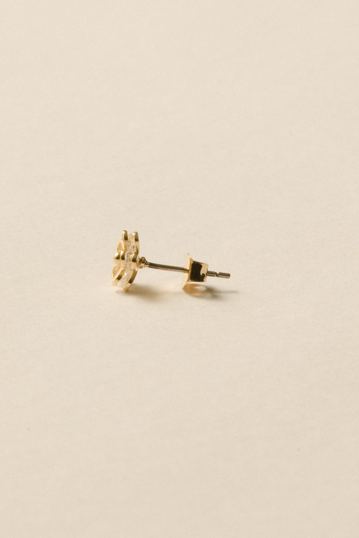 Clair Flower Pierce / Gold