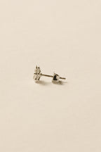 Clair Flower Pierce / Silver