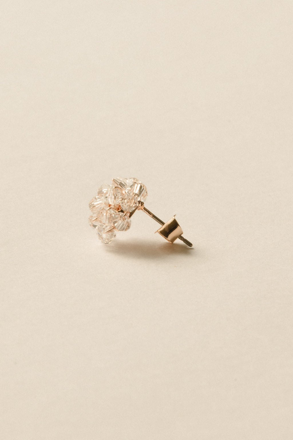 Glass Cluster Pierce / Rose Gold
