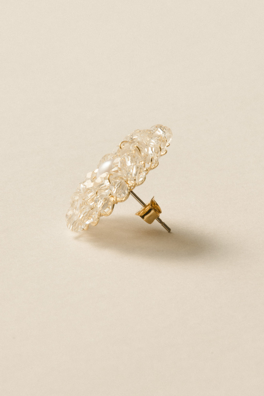 Pearl Wreath Pierce / Gold