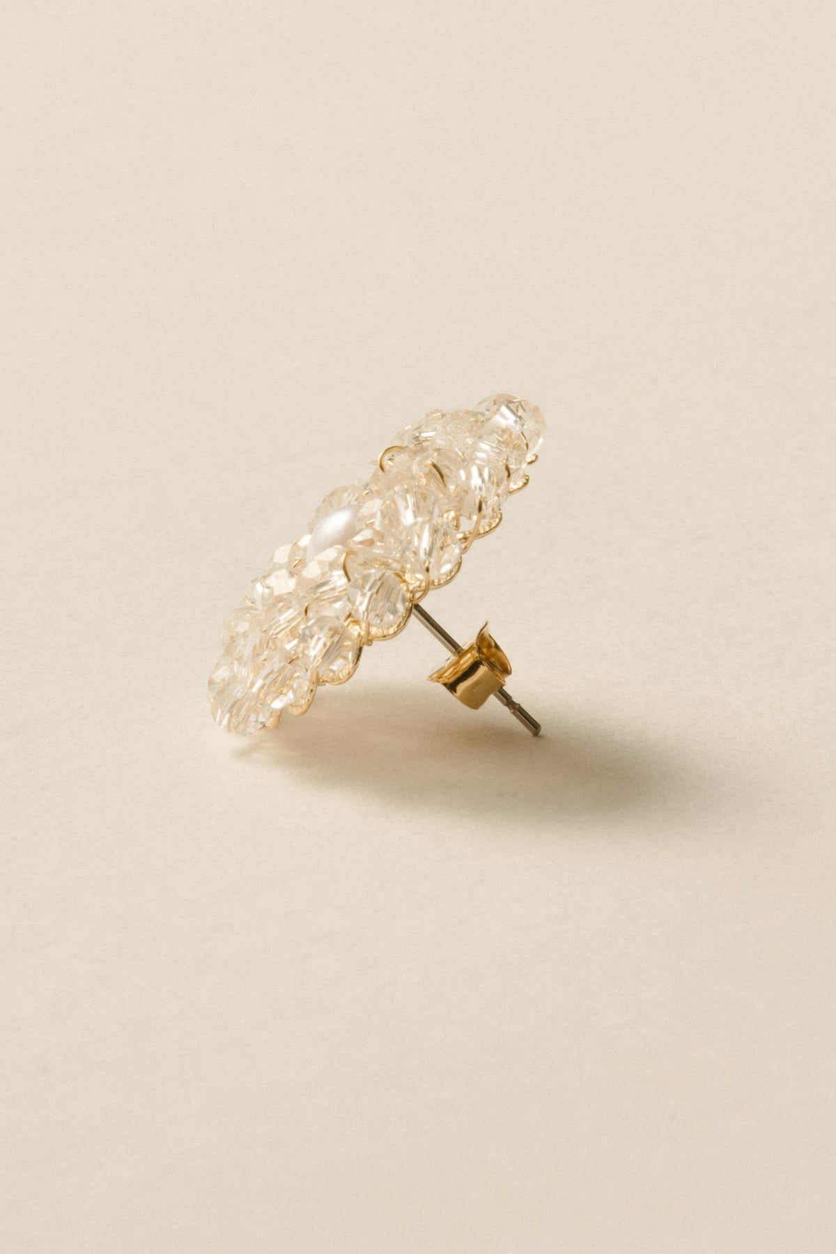 Pearl Wreath Pierce / Gold