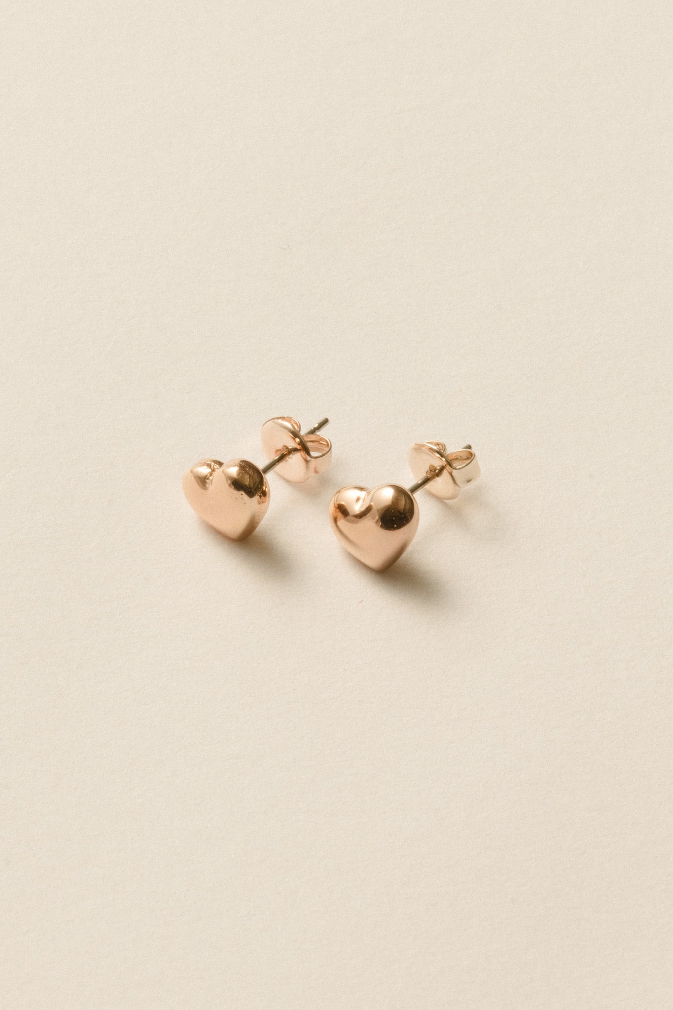 Puffy Heart Pierce / Rose Gold