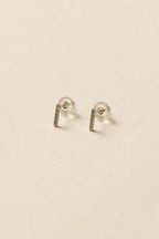 Line Stone Pierce / Silver