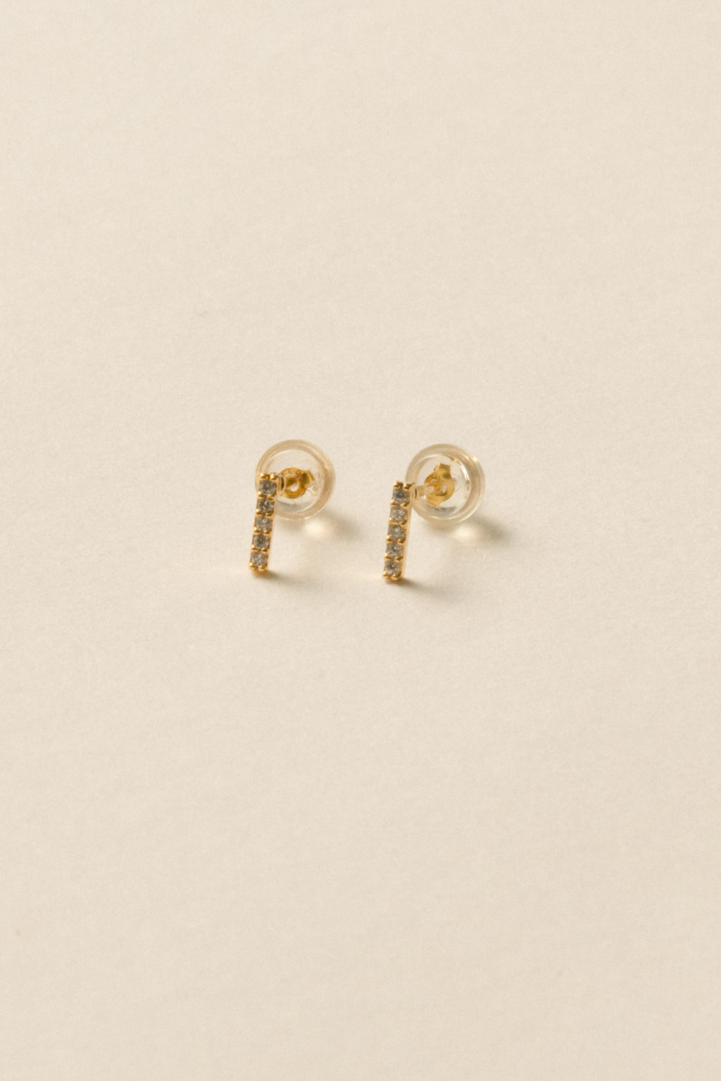 Line Stone Pierce / Gold