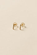 Line Stone Pierce / Gold