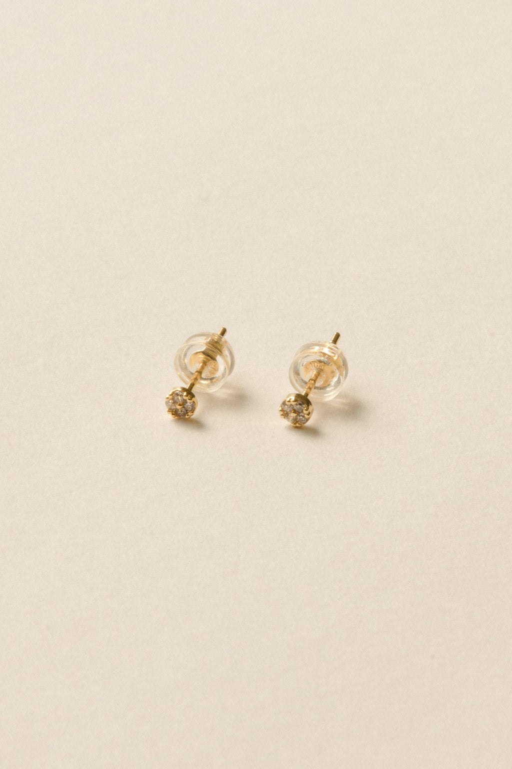 Tiny Stone Pierce / Gold