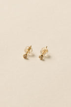 Tiny Stone Pierce / Gold
