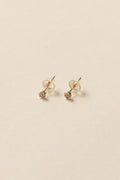 Tiny Stone Pierce  / Rose Gold
