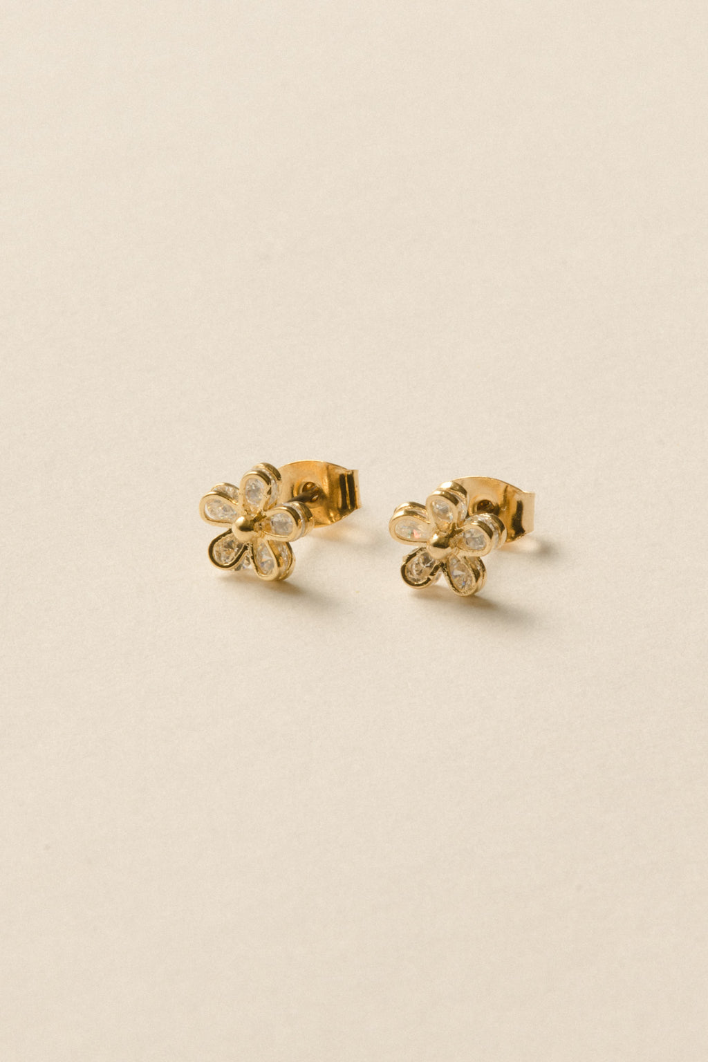 Clair Flower Pierce / Gold