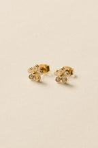 Clair Flower Pierce / Gold