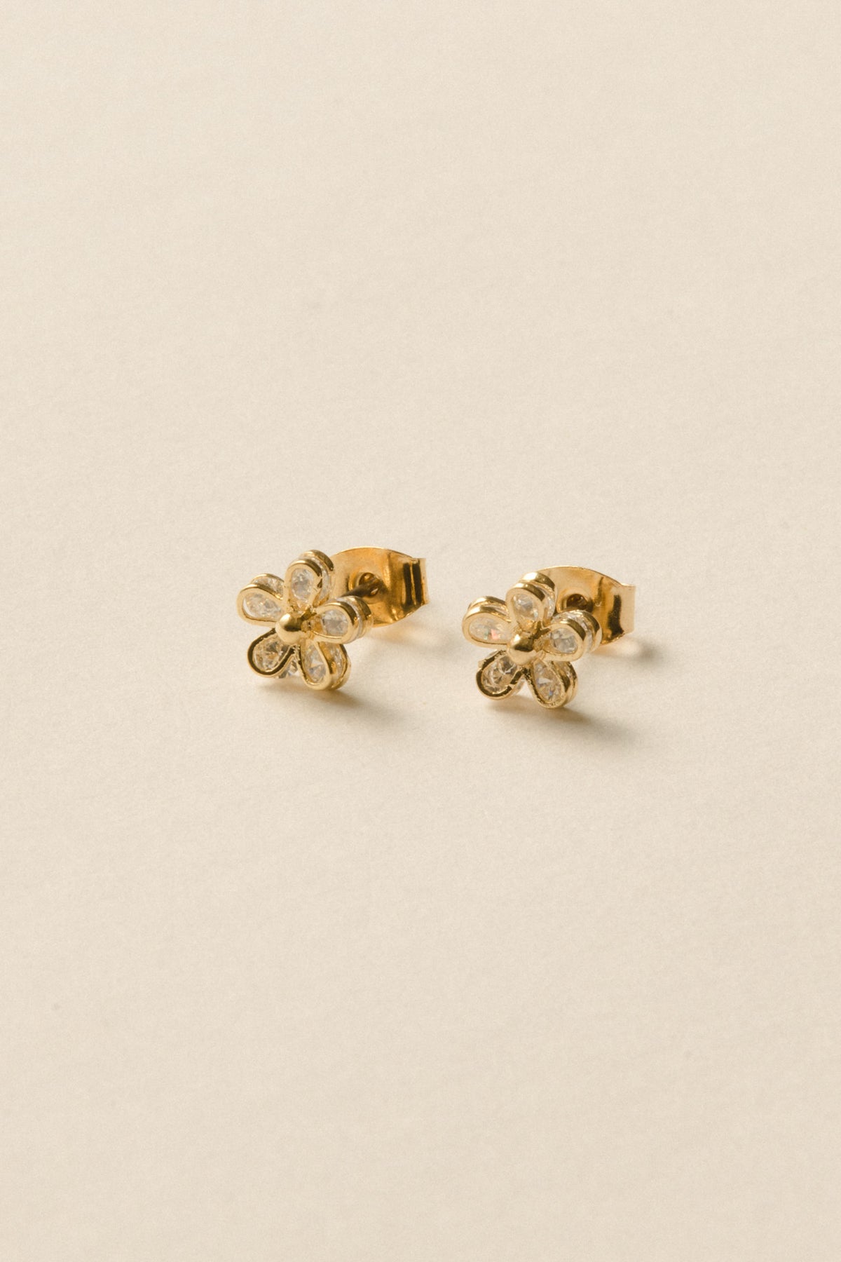 Clair Flower Pierce / Gold