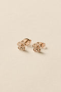 Clair Flower Pierce / Rose Gold