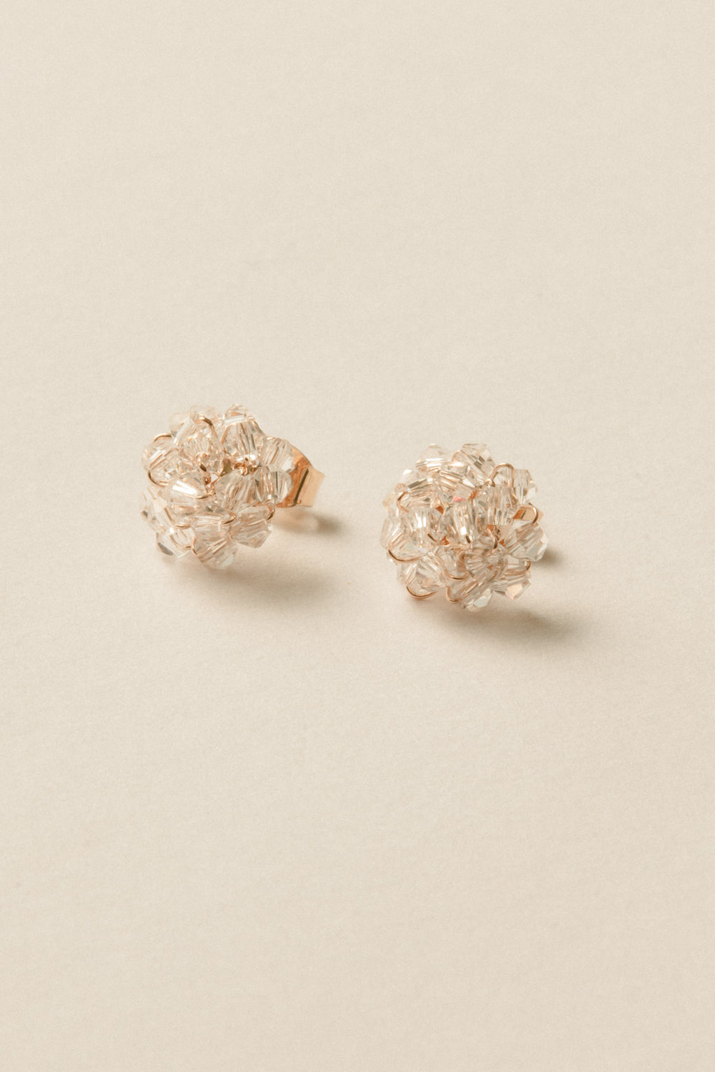 Glass Cluster Pierce / Rose Gold