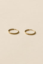 Thin Hoop Pierce / Gold