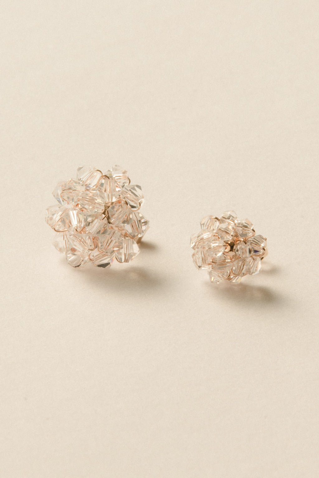 Glass Cluster Pierce / Rose Gold