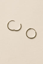 Thin Hoop Pierce / Silver