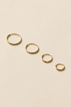 Thin Hoop Pierce / Gold