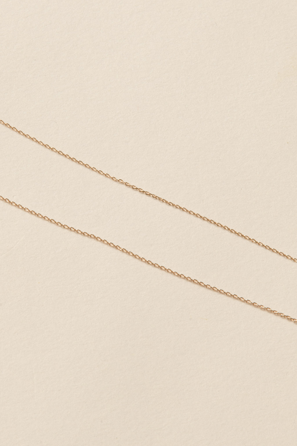 Nuance V Necklace  / Rose Gold