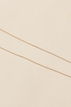 Nuance V Necklace  / Rose Gold