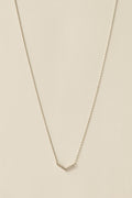 Nuance V Necklace  / Silver