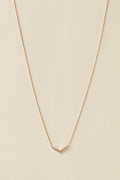Nuance V Necklace  / Rose Gold