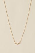 Nuance V Necklace / Gold