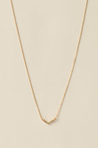 Nuance V Necklace / Gold