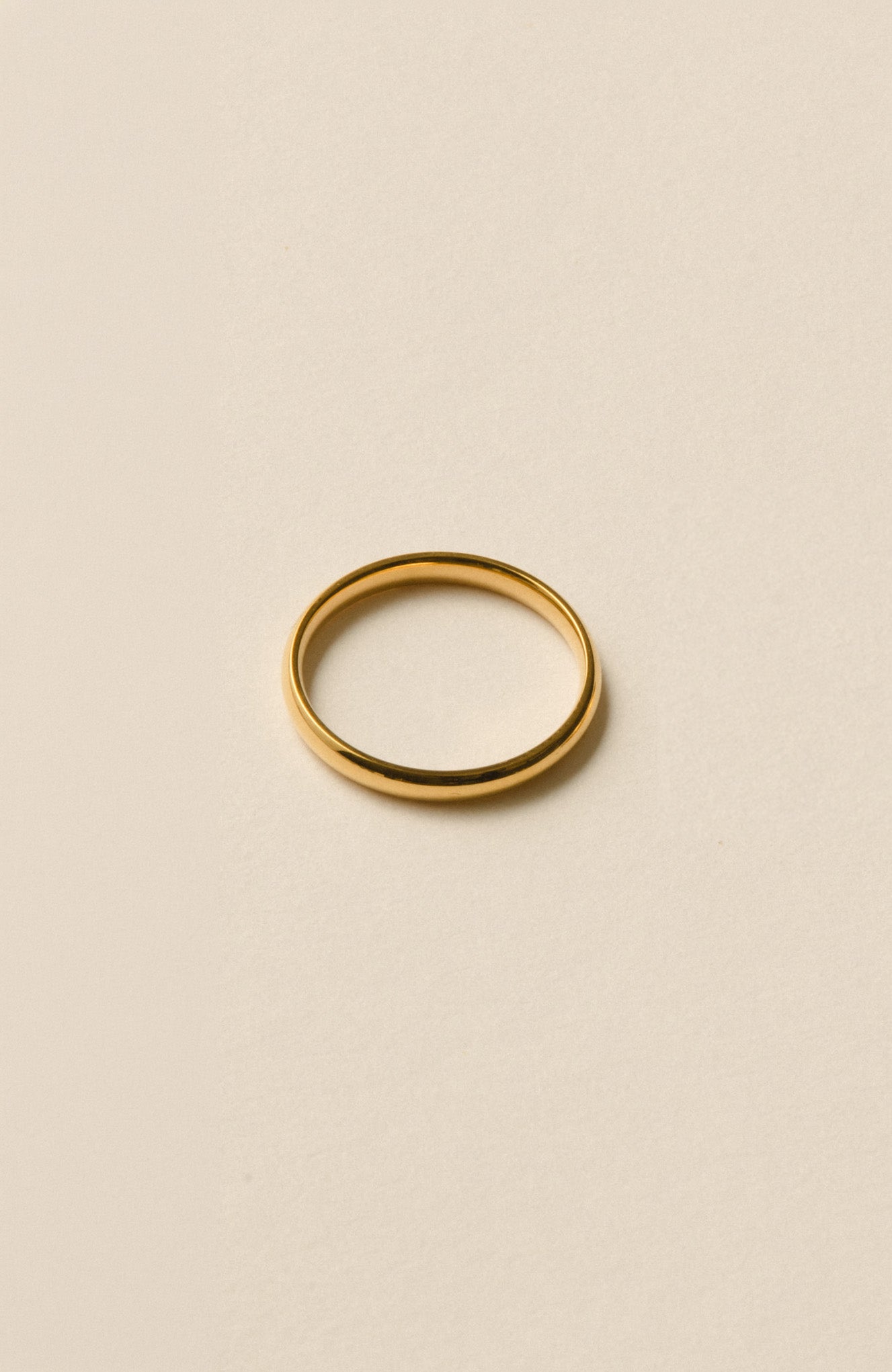 Minimal Thin Ring / Gold