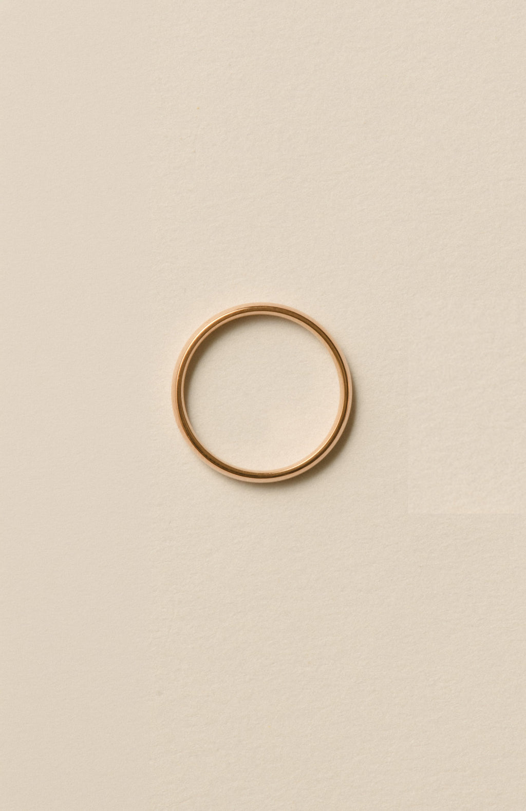 Minimal Thin Ring / Rose Gord