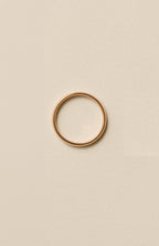 Minimal Thin Ring / Rose Gord