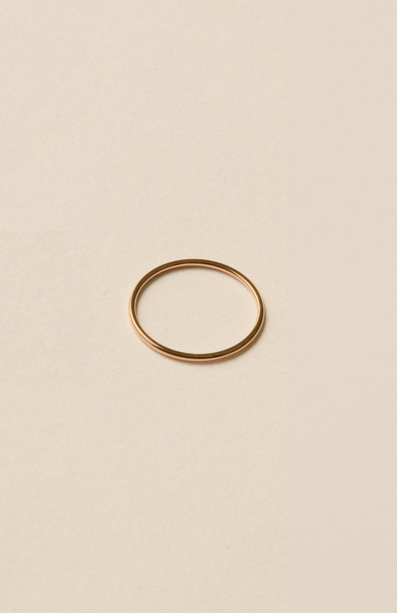 Essential slim Ring / Rose Gold