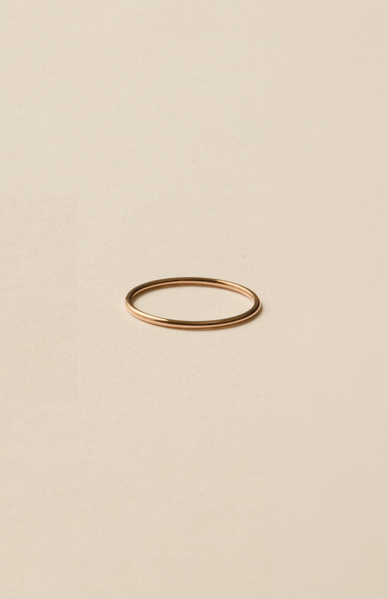 Essential slim Ring / Rose Gold